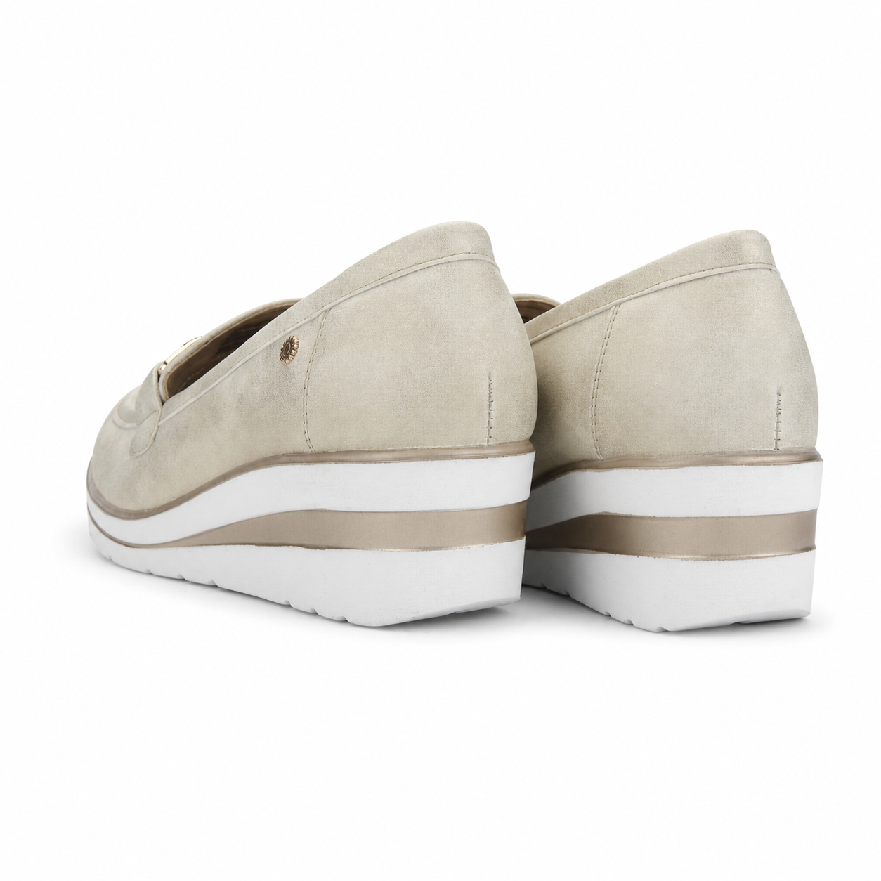 MOCASIN DORADO MUJER CASUAL CHALADA ZLAT - 7