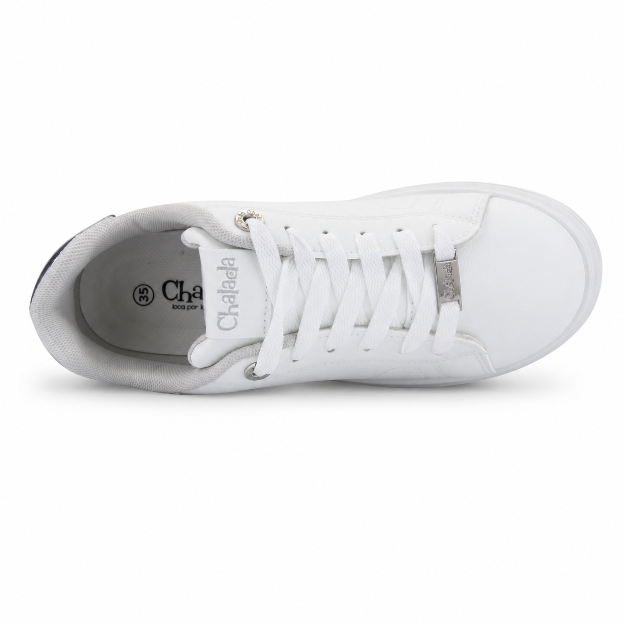 ZAPATILLA BLANCO MUJER URBANO CHALADA STAR - 5