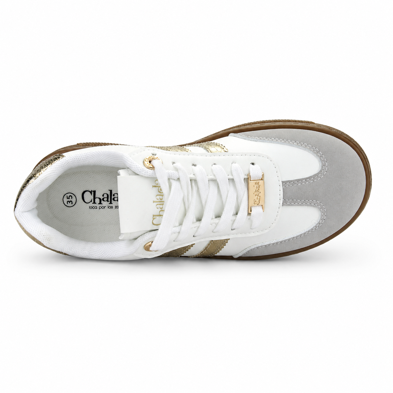 ZAPATILLA BLANCO MUJER URBANO CHALADA ANTU - 5