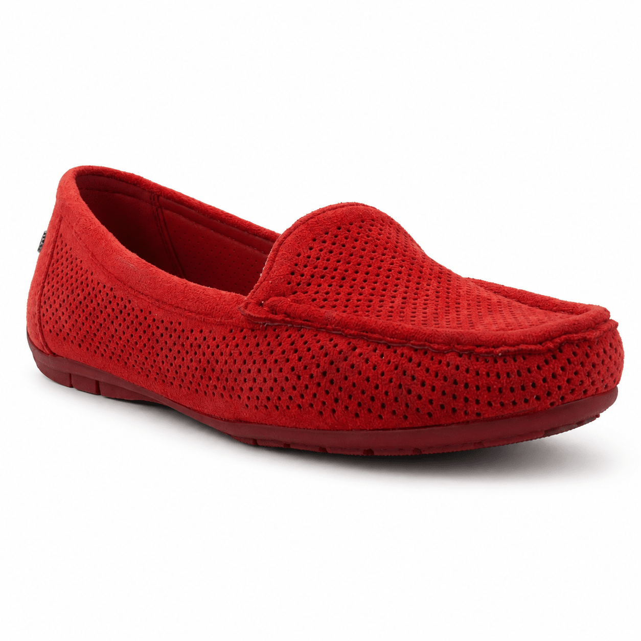 MOCASIN ROJO MUJER CASUAL CHALADA NAUTICO - 3