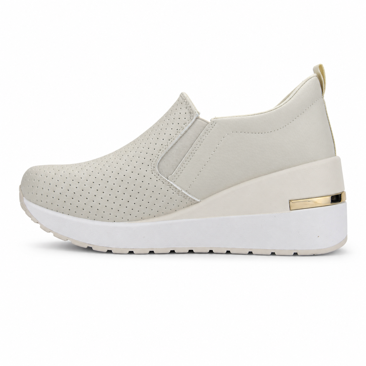 ZAPATILLA BEIGE MUJER URBANO CHALADA BOLKI - 2