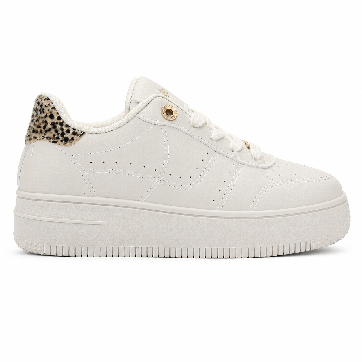 ZAPATILLA BEIGE MUJER URBANO CHALADA JOGGO - 1