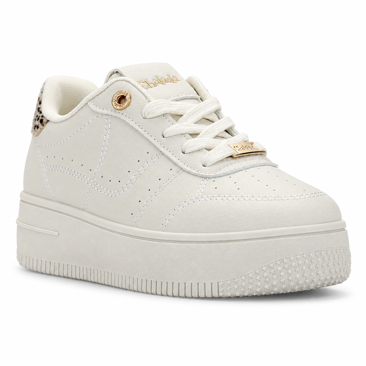 ZAPATILLA BEIGE MUJER URBANO CHALADA JOGGO - 3