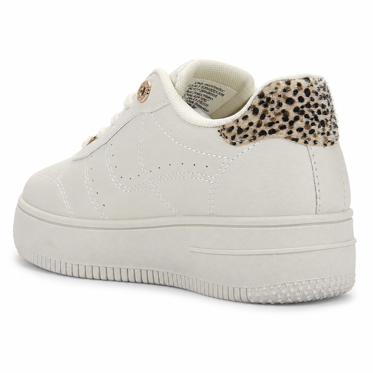 ZAPATILLA BEIGE MUJER URBANO CHALADA JOGGO - 4