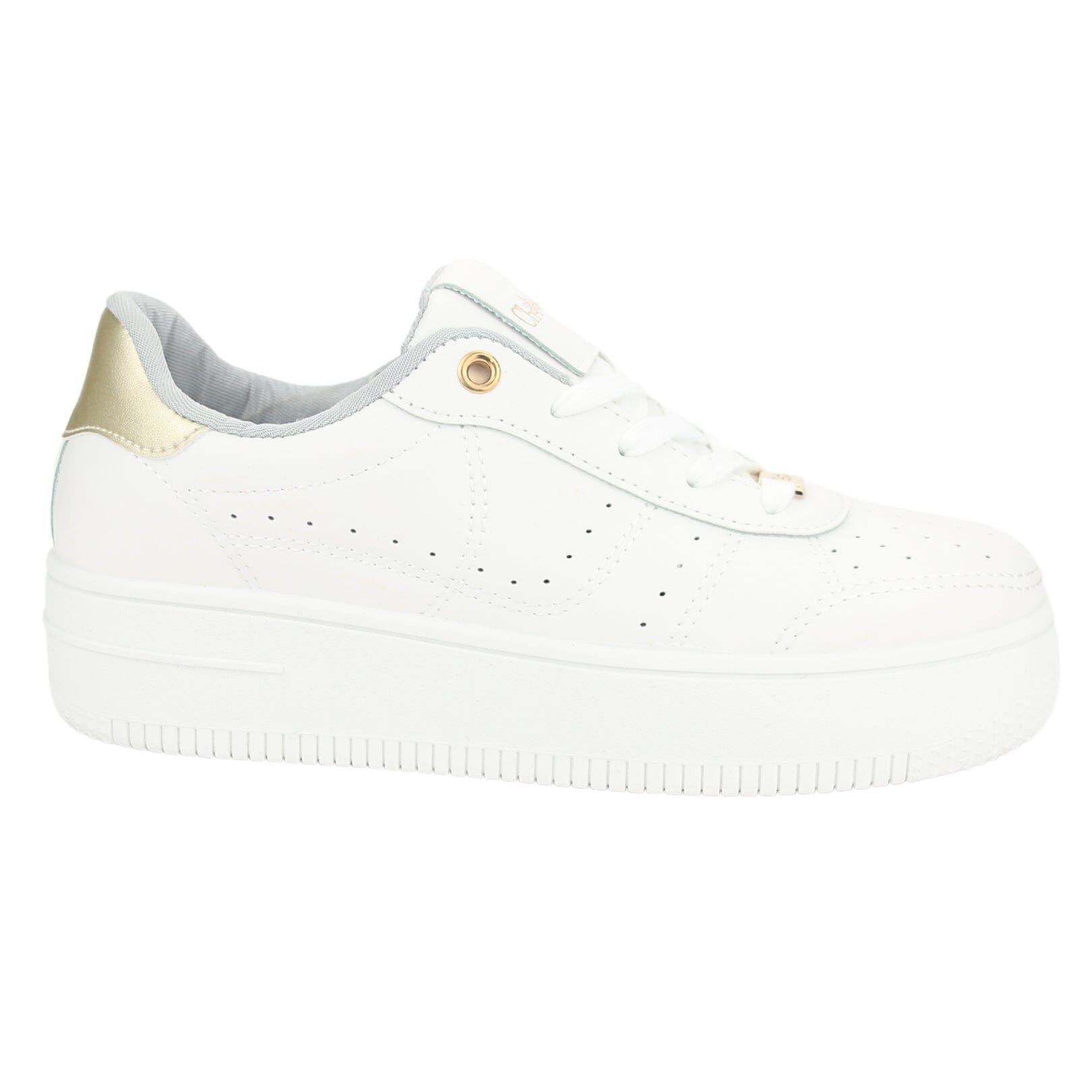 ZAPATILLA CHALADA MUJER JOGGO-8 BLANCO URBANO - 1