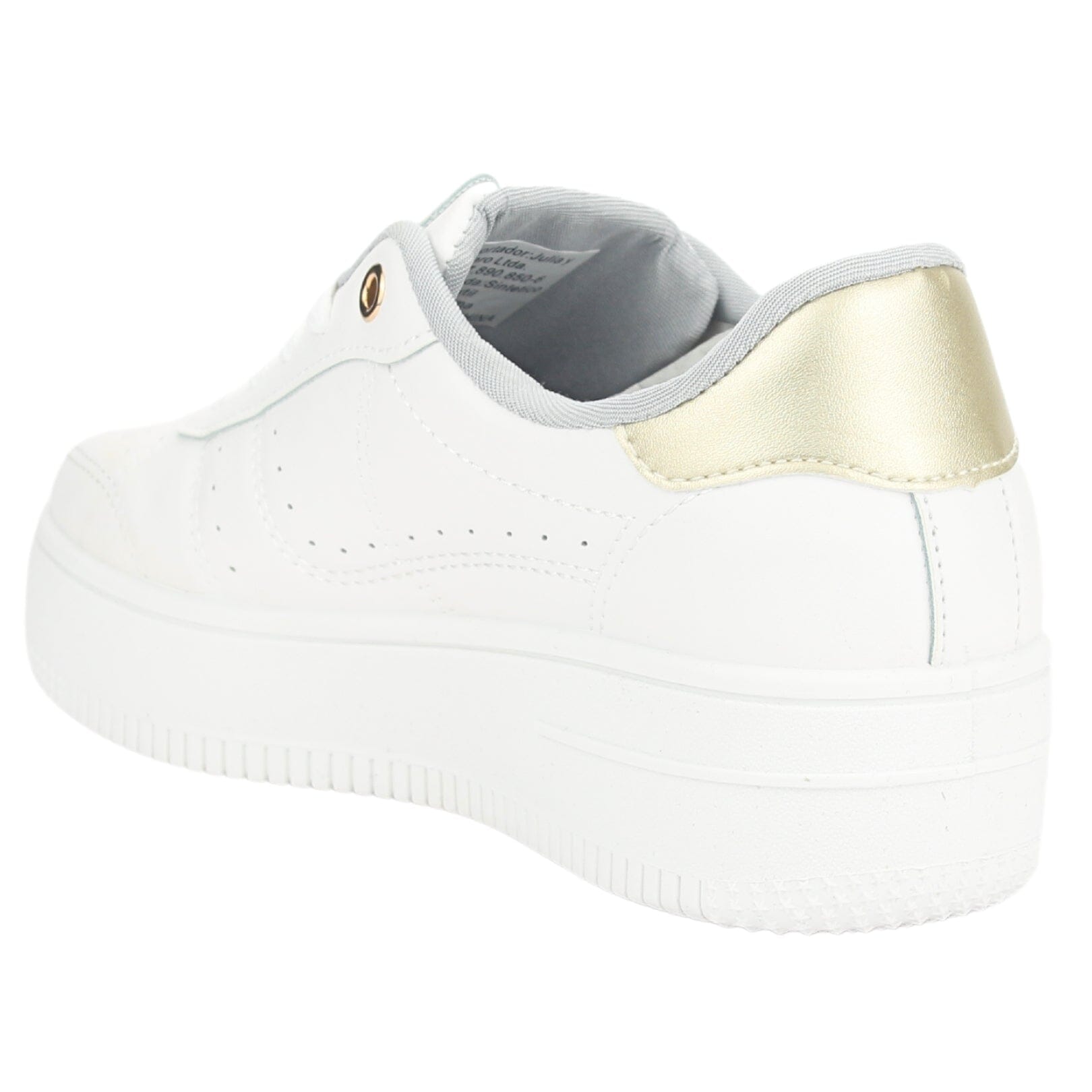 ZAPATILLA CHALADA MUJER JOGGO-8 BLANCO URBANO - 4
