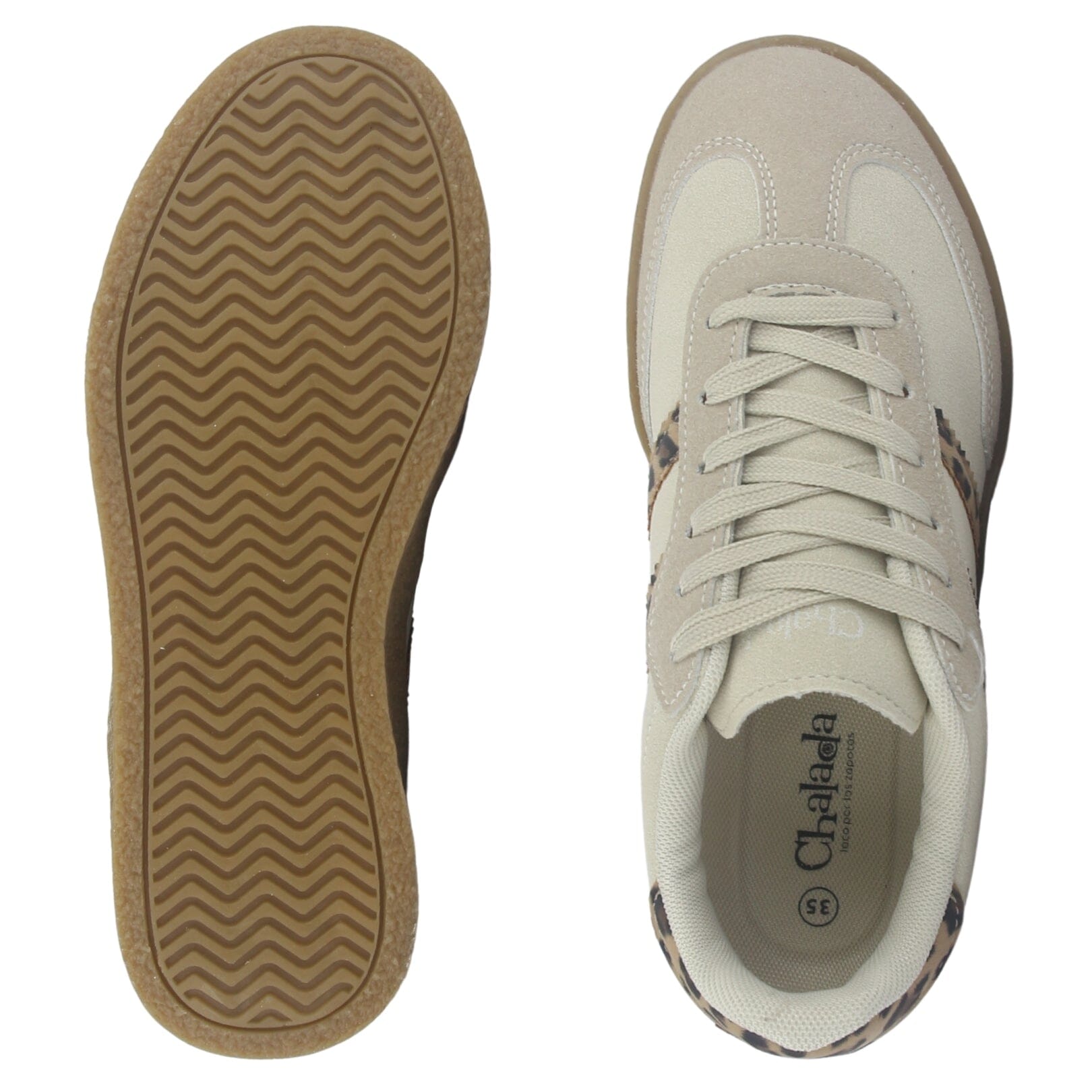 ZAPATILLA MUJER CHALADA CAJU-1 BEIGE URBANO - 7