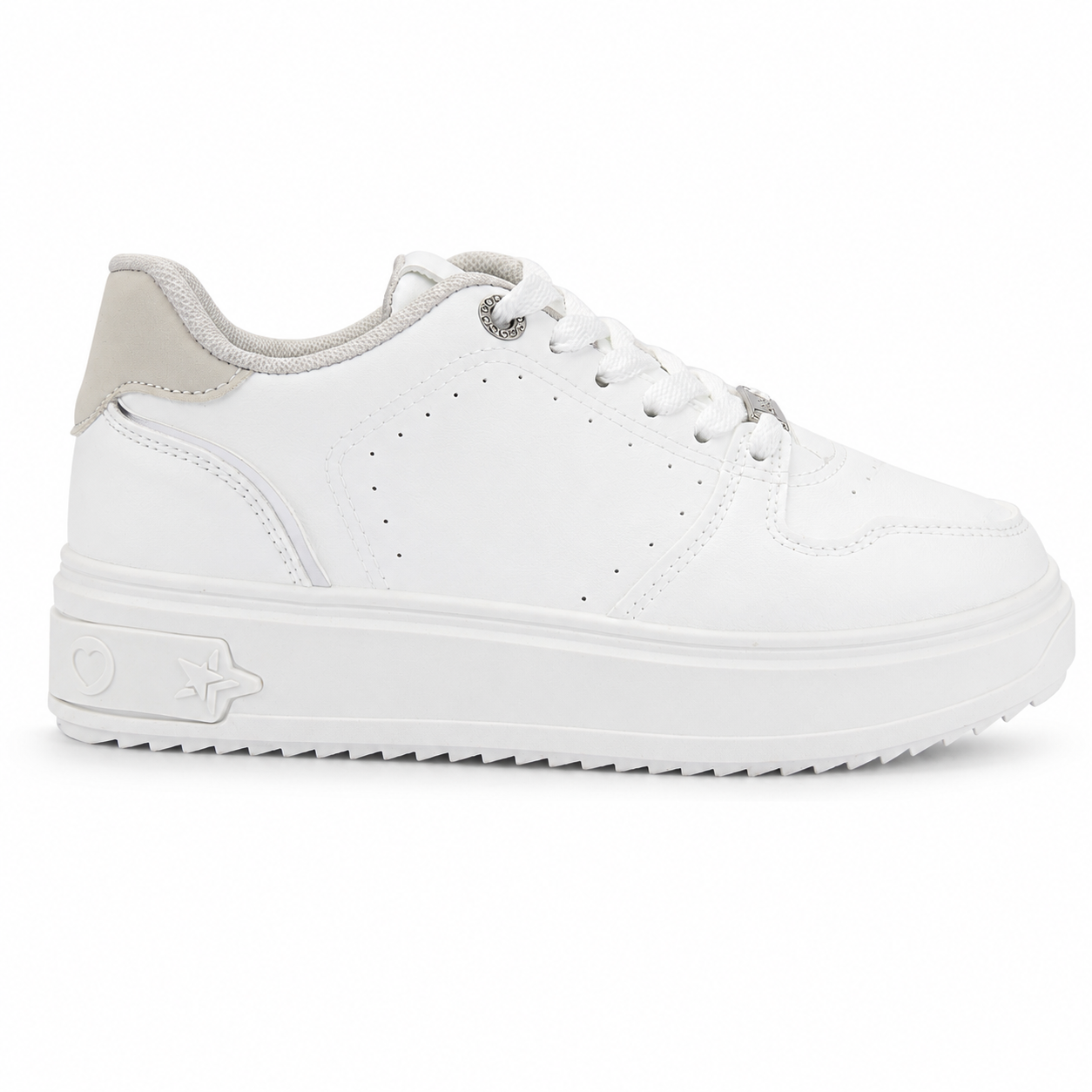 ZAPATILLA BLANCO MUJER URBANO CHALADA STAR - 1