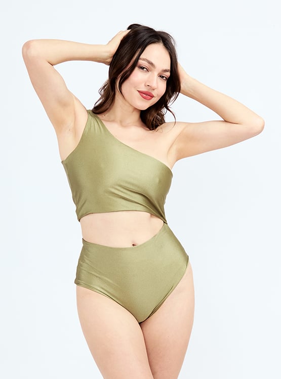 TRIKINI ASIMETRICO MUJER MISS LADY PURPURA - 2XL - 1