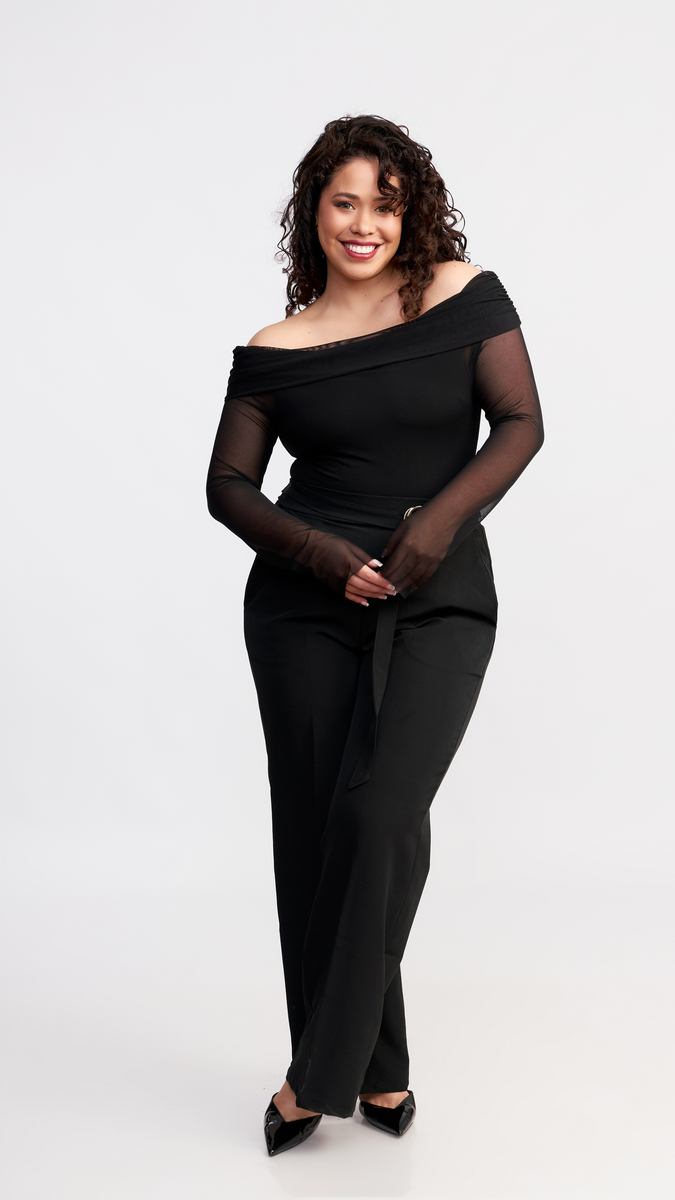 TOP DE TUL OFF SHOULDER JHOSELYN NEGRO - MISS LADY - 2