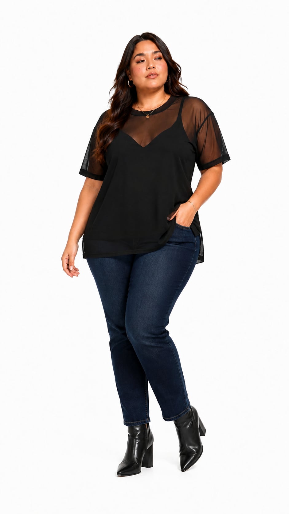 TOP DE TUL ARACELI NEGRO - MISS LADY - 6