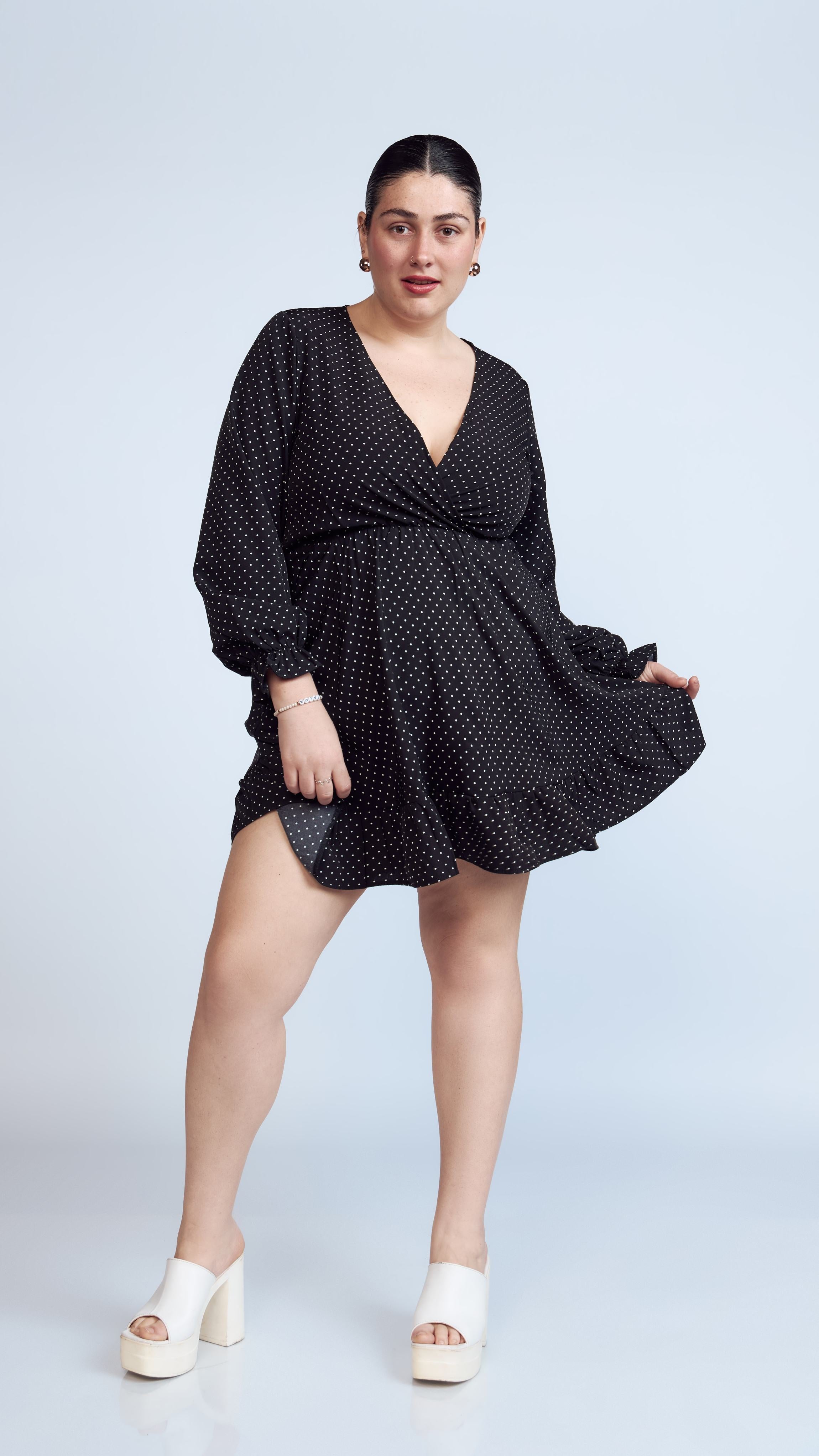 VESTIDO MUJER ROMA NEGRO - MISS LADY - 2