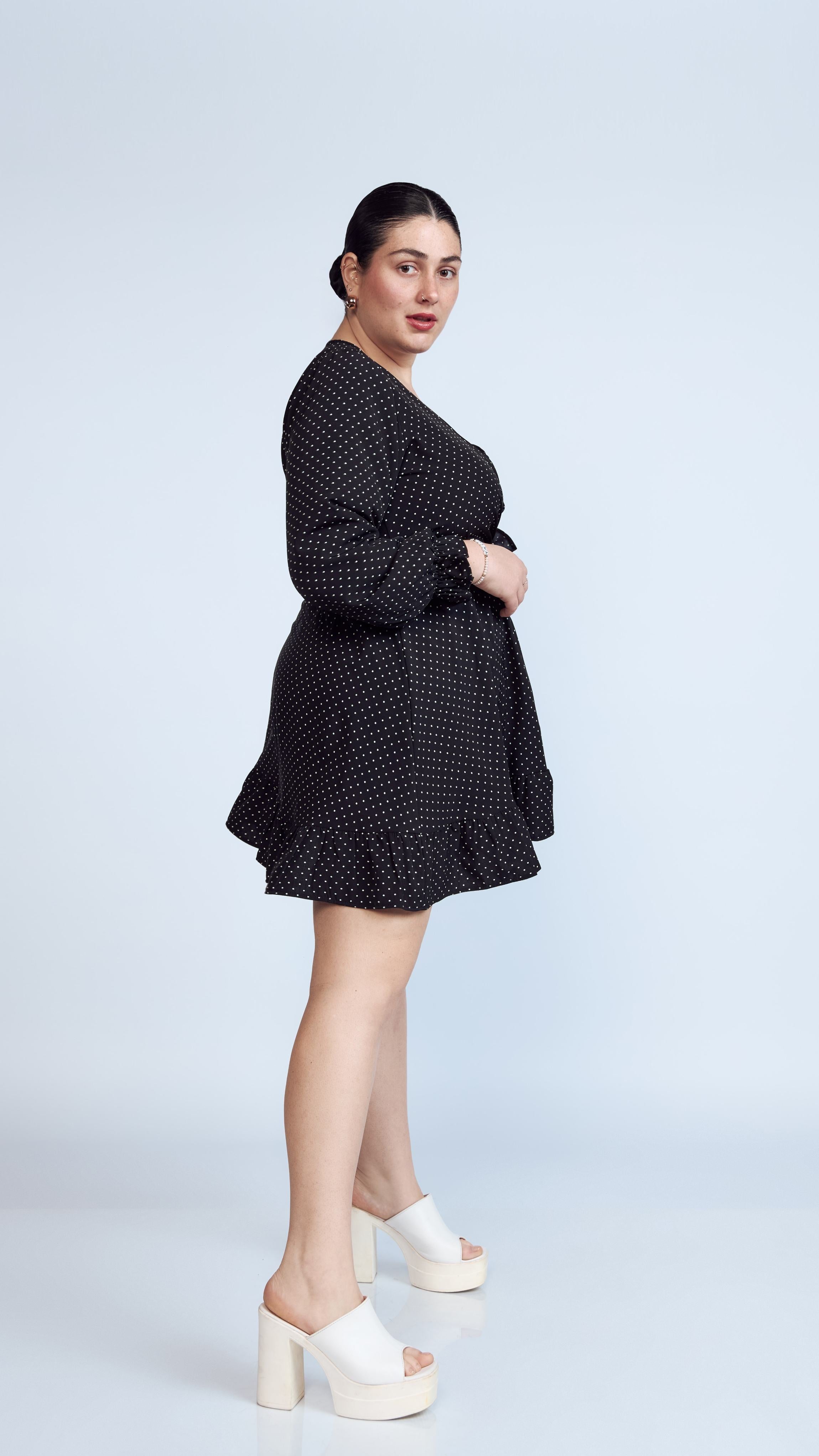 VESTIDO MUJER ROMA NEGRO - MISS LADY - 3