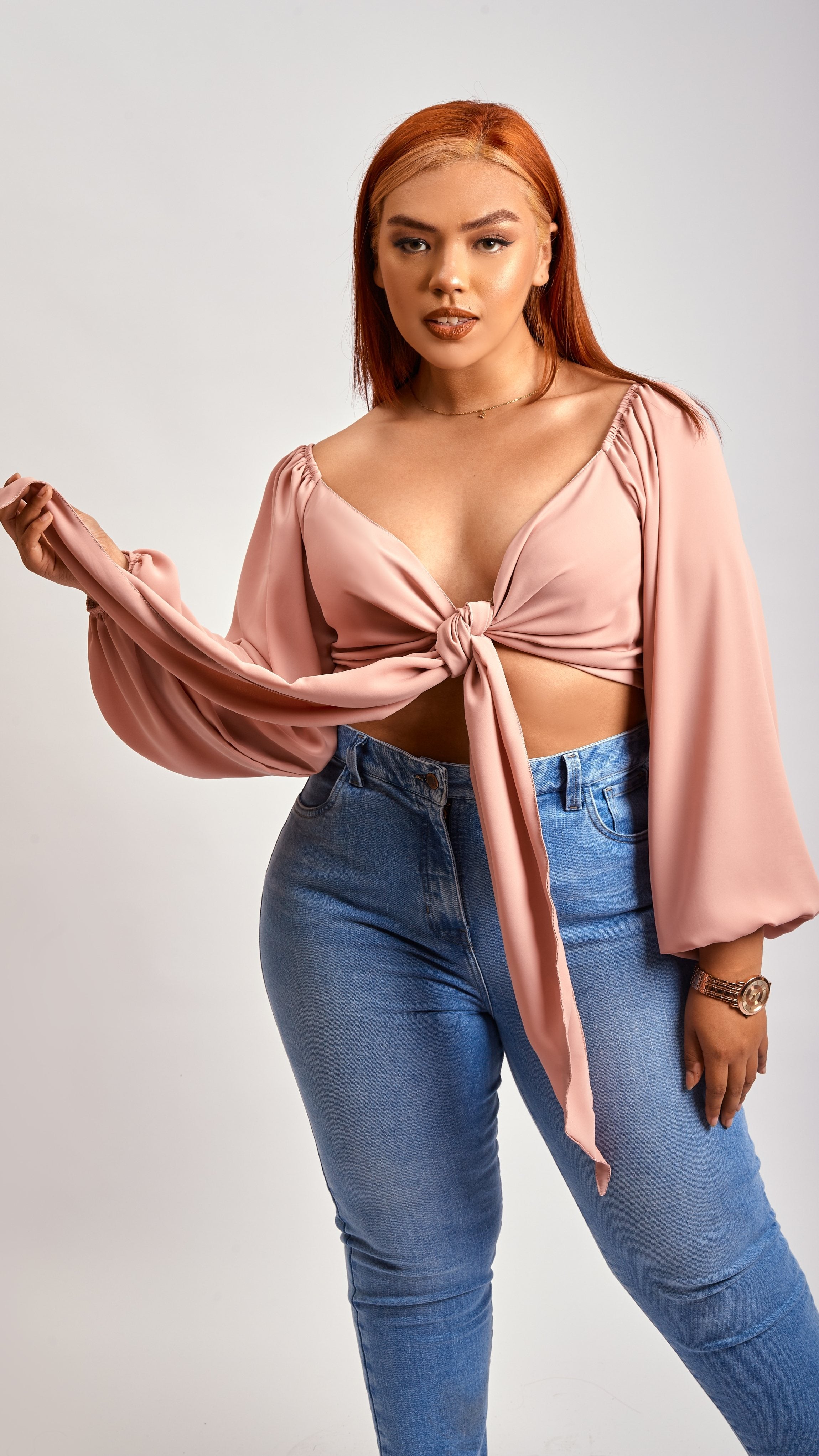 BLUSA SEBASTIANA COLOR ROSADO - MISS LADY - 2