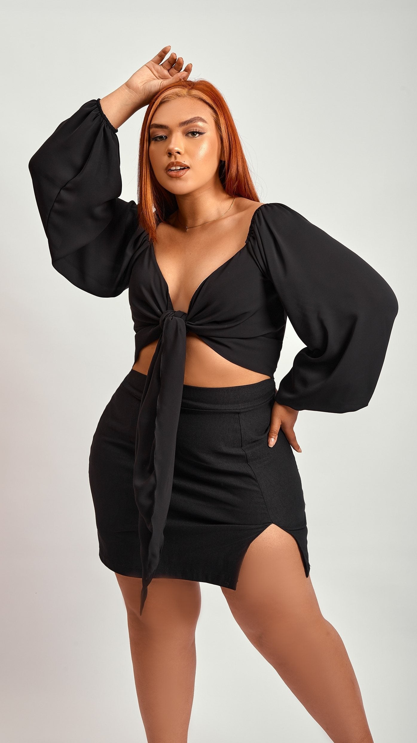 BLUSA SEBASTIANA COLOR NEGRO - MISS LADY - 2
