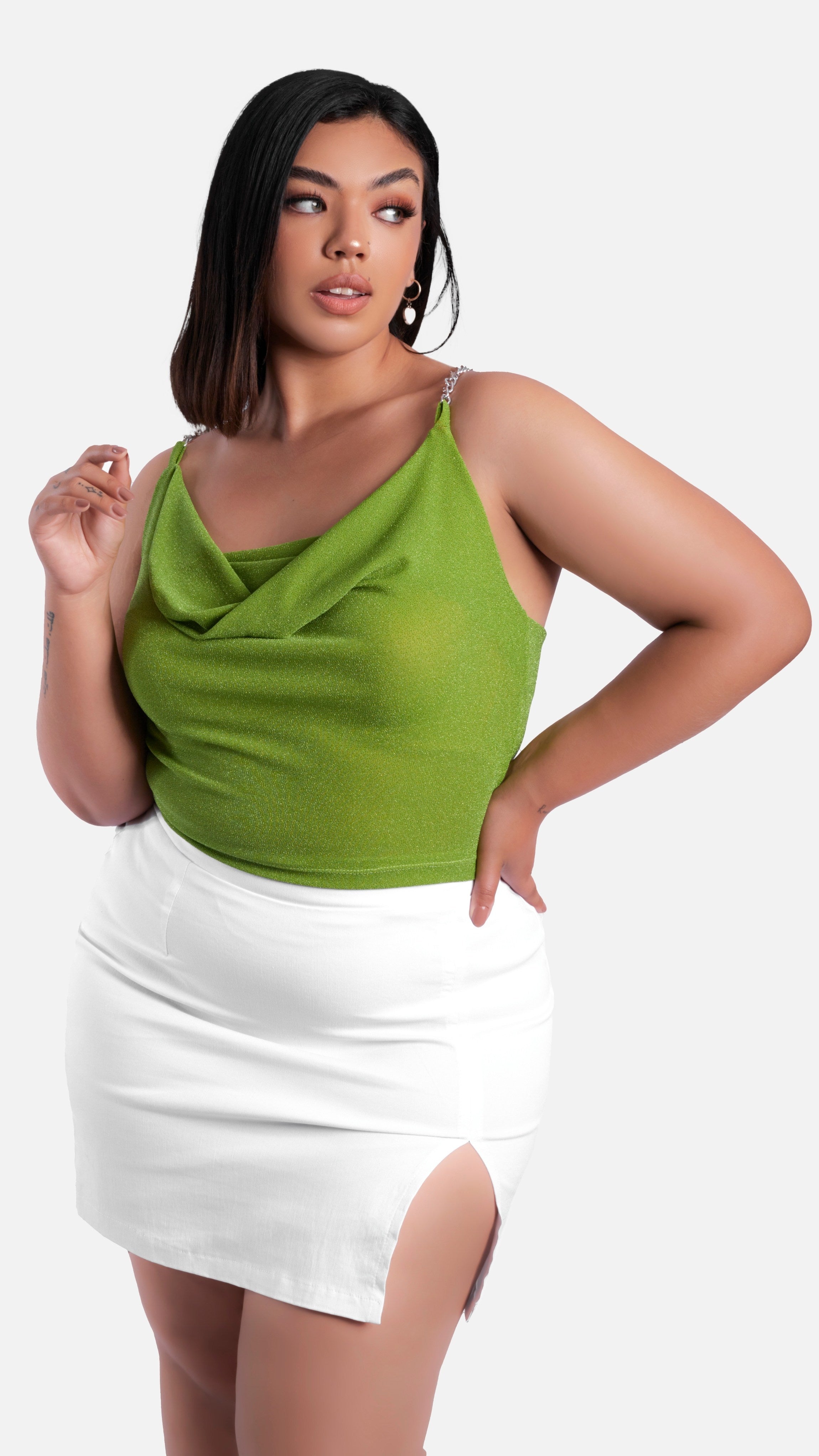 TOP MAYRA VERDE - MISS LADY - 2