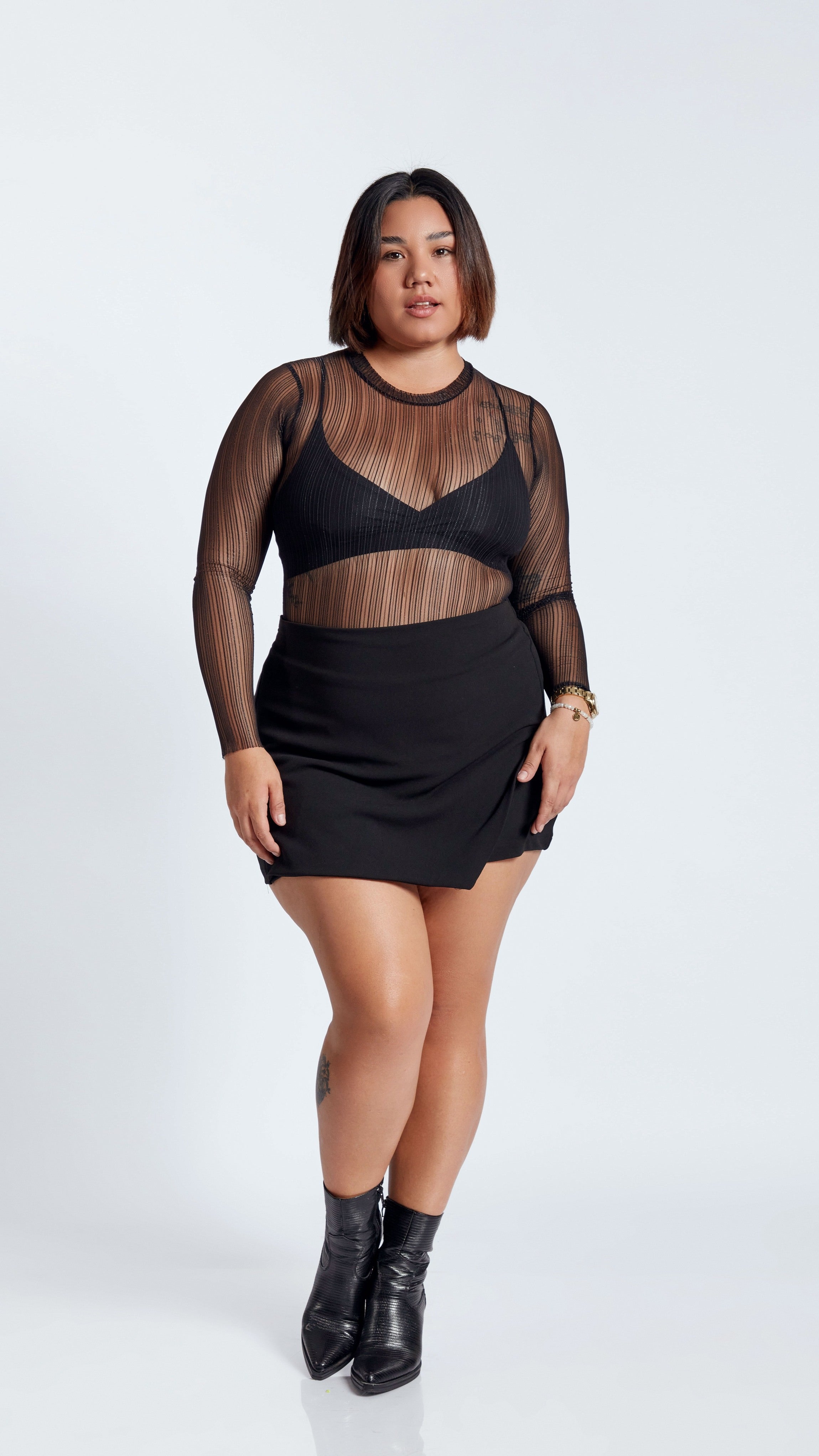 SHORT FALDA ANAI NEGRO - MISS LADY - 1