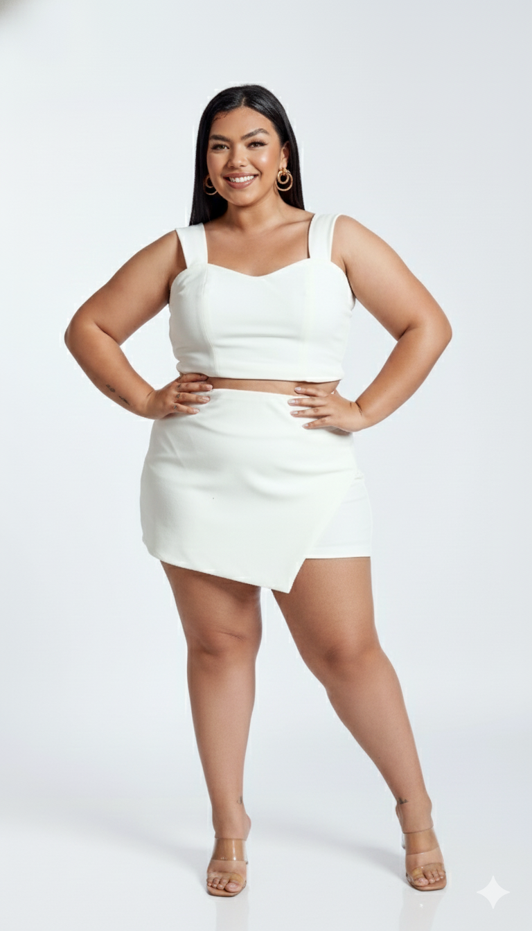 SHORT FALDA ANAI PERLA - MISS LADY - 2