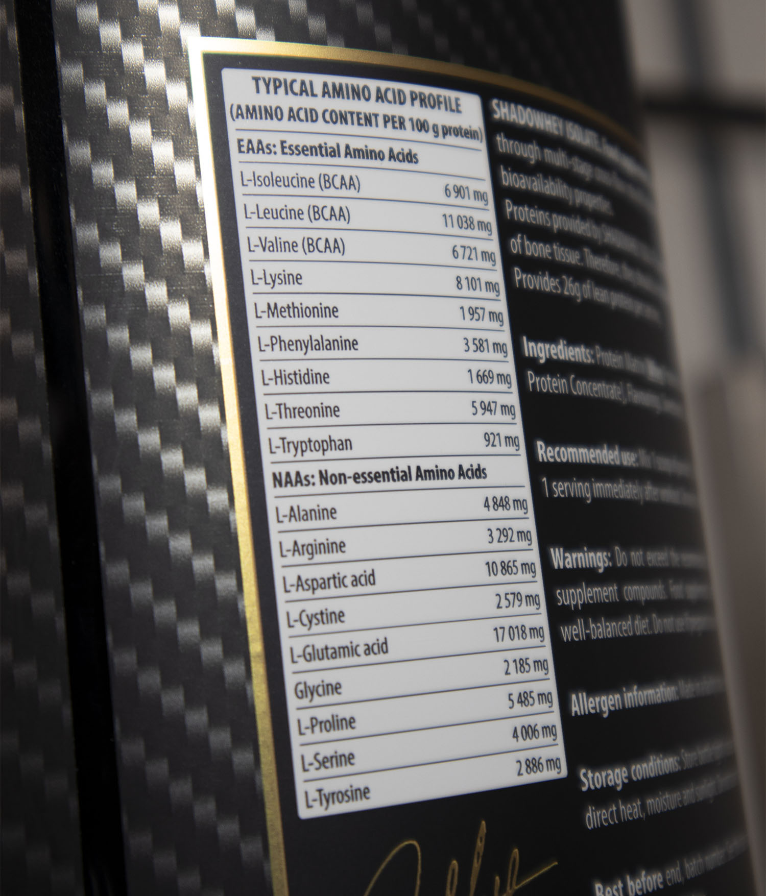 PROTEINA ISOLATADA SHADOWHEY DY 2KG - 2