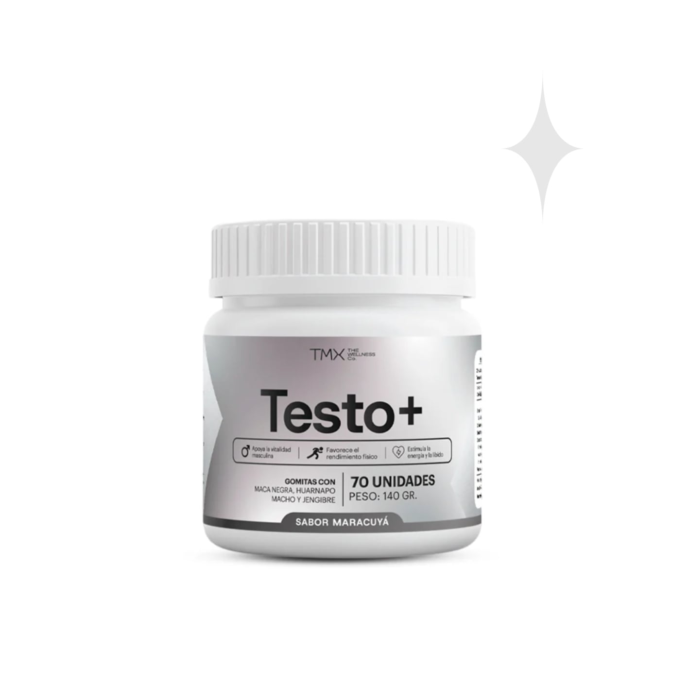 TESTO+ | GOMITAS DE MACA NEGRA, HUANARPO MACHO Y GENGIBRE - 1