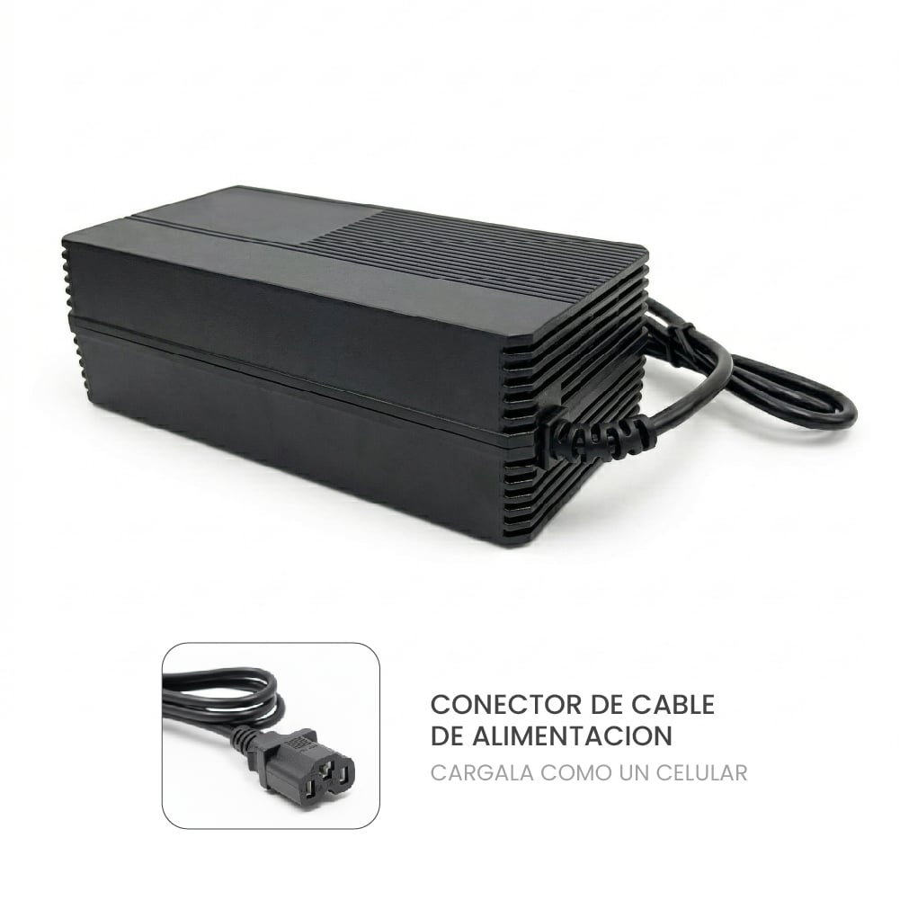 MOTO ELÉCTRICA TERA DE LITIO, 50KMH, 70KM, 800W NEGRO - 2