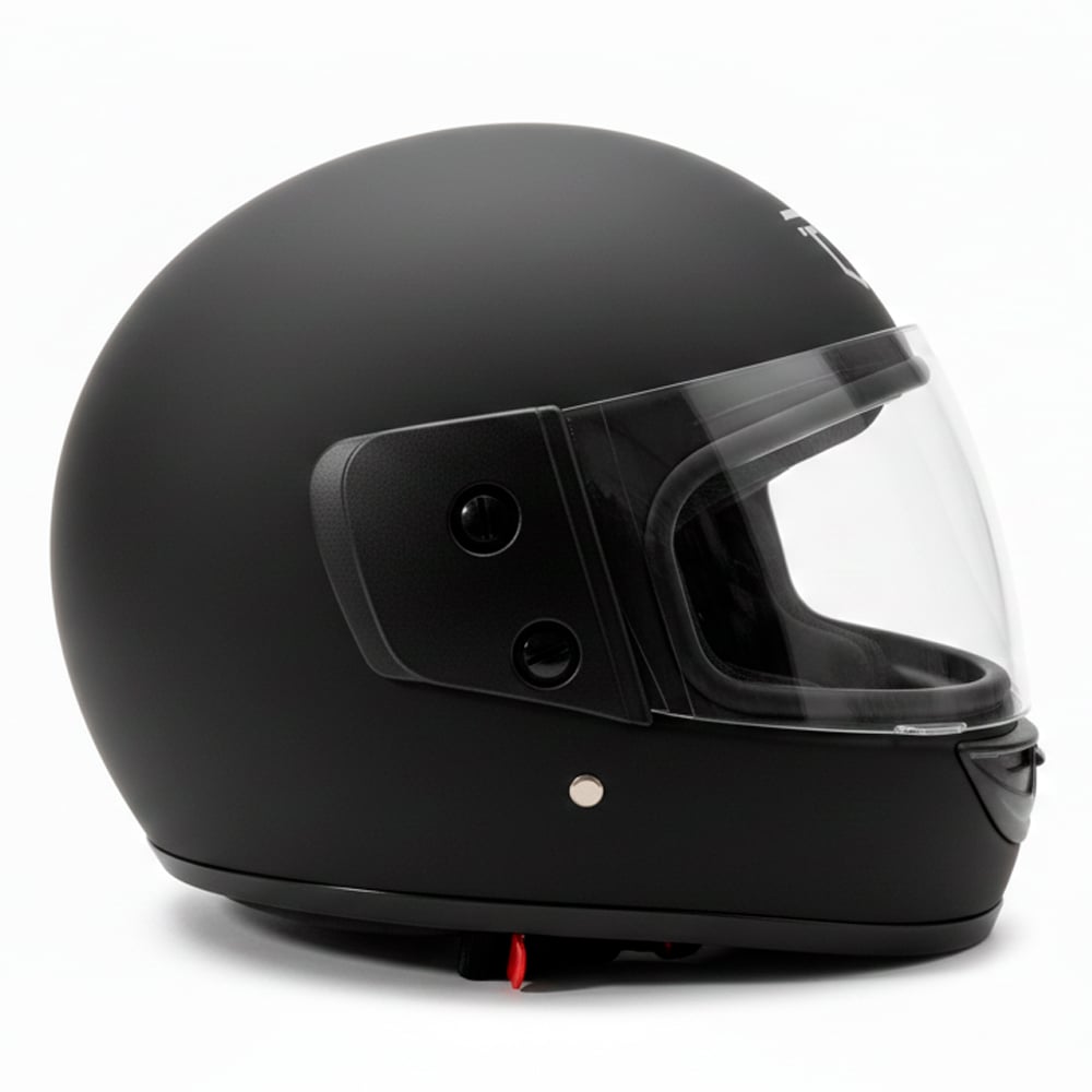 CASCO MOTO FUTUR CLASSIC NEGRO - 3
