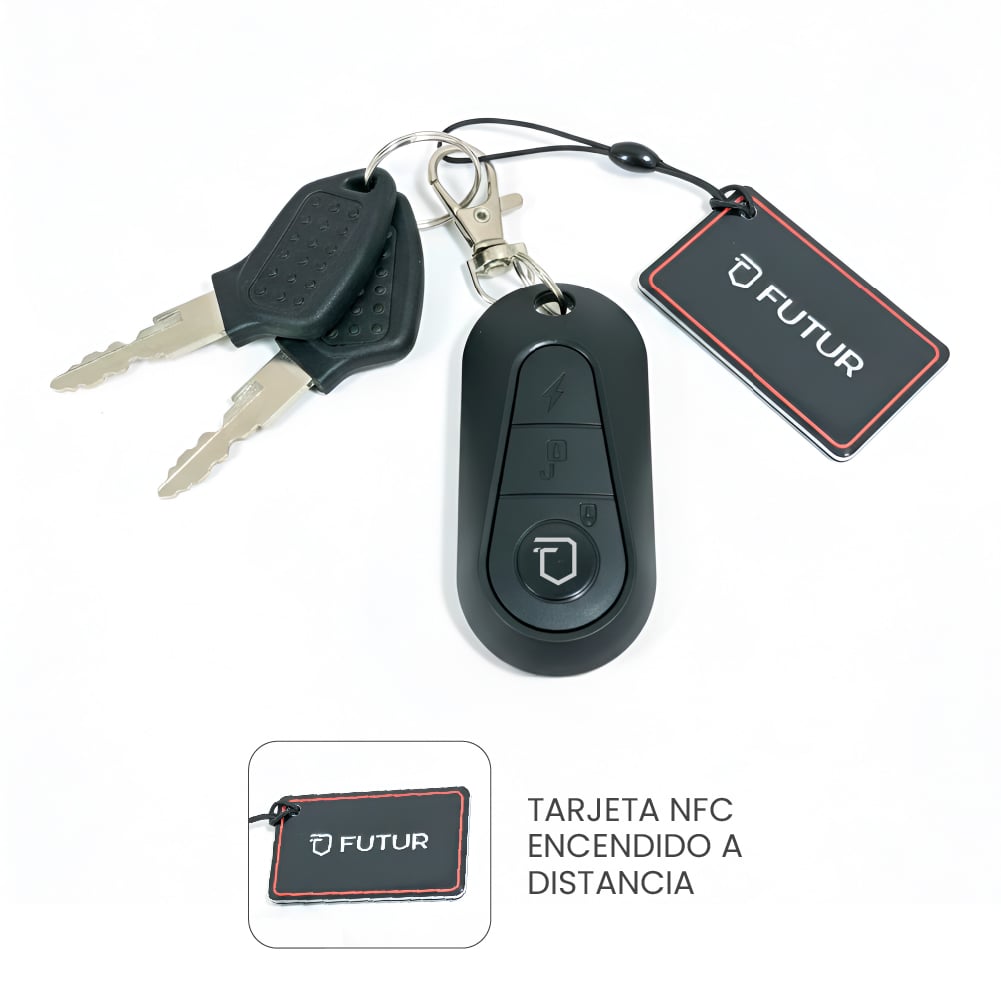 BICIMOTO ELECTRIC FUTUR ZYRO NEGRO MATE - BATERÍA EXTRAÍBLE - 4