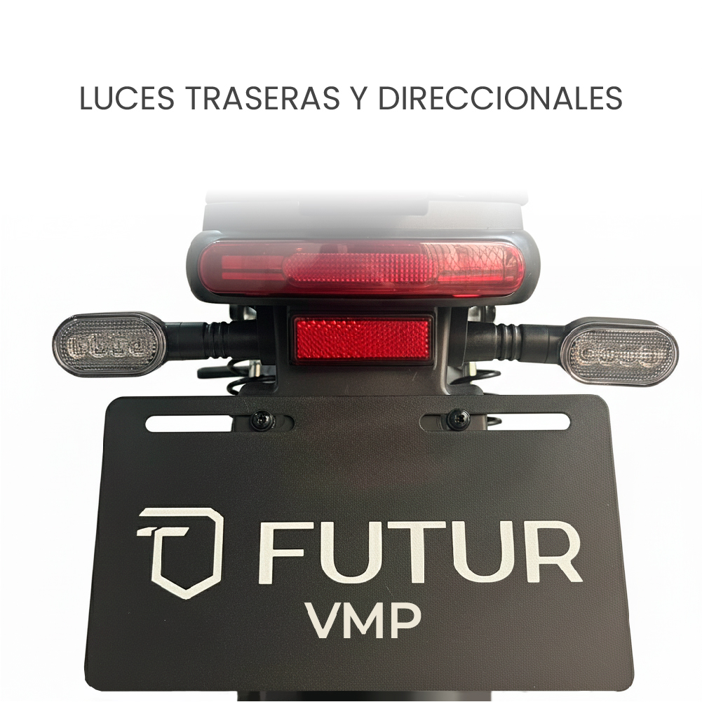 BICIMOTO ELECTRICA FUTUR ZYRO ROSADO MATE - BATERÍA EXTRAÍBLE - 6