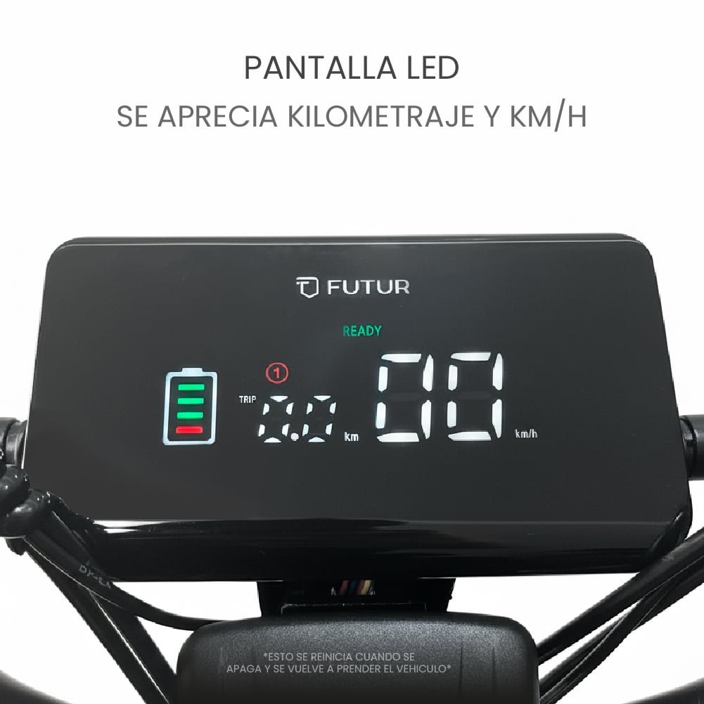 BICIMOTO ELÉCTRICA NEORIDE 25KM/H, 35KM, 350W TAUPE - BATERÍA EXTRAÍBLE - 5