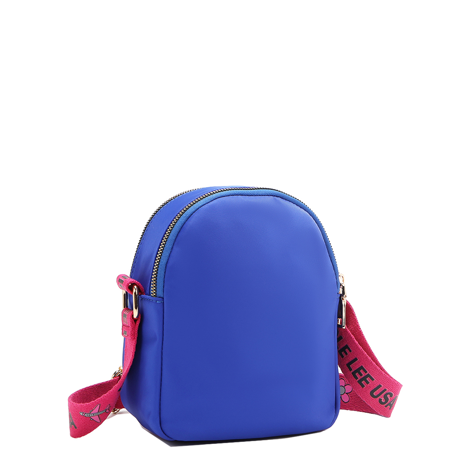 BOLSO CRUZADO CON PARCHES DE COLORES (AZUL) - 3