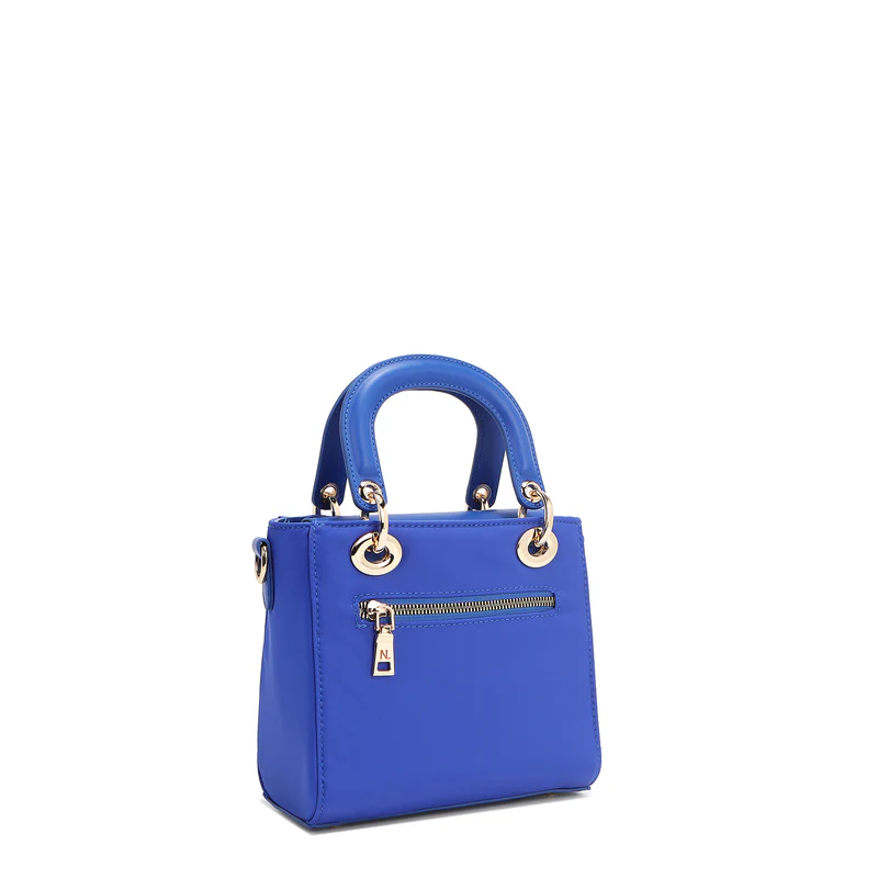 BOLSO DE MANO CON PARCHES DE COLORES (VERDE) - 3