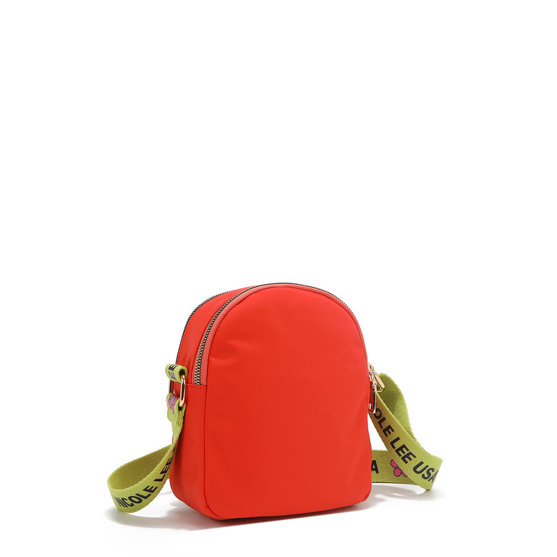 BOLSO CRUZADO CON PARCHES DE COLORES (ANARANJADO) - 3