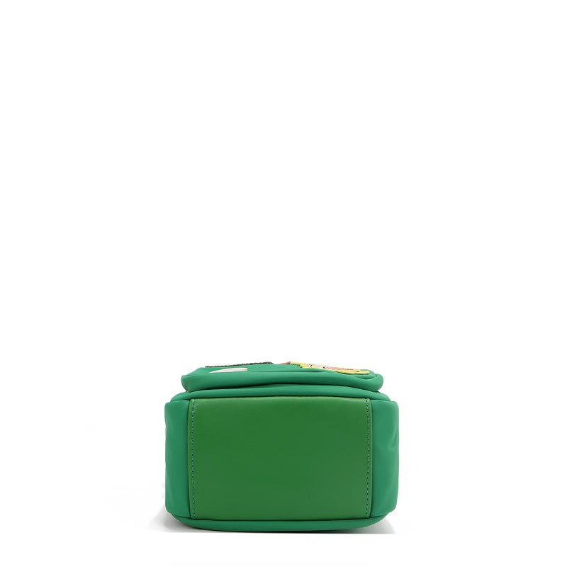BOLSO CRUZADO CON PARCHES DE COLORES (VERDE) - 5