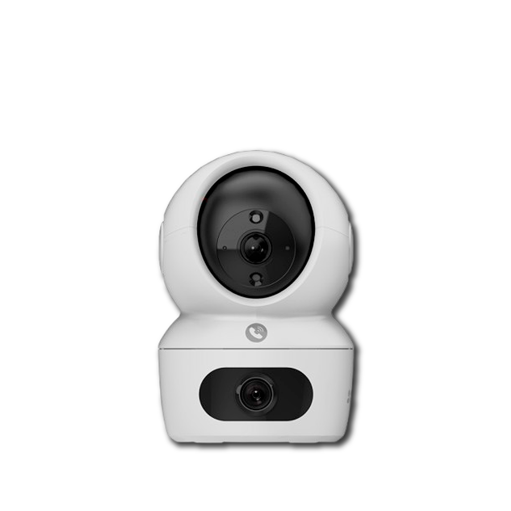 CÁMARA DE SEGURIDAD INTELIGENTE PARA INTERIORES H7C DUAL 8MP 4MP-4MP - 2