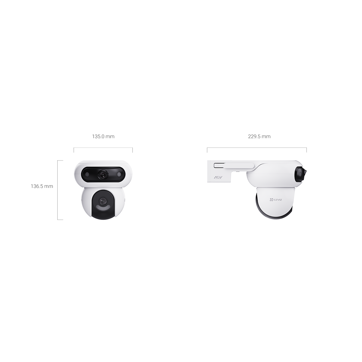 CÁMARA DE SEGURIDAD EZVIZ HB90 DUAL 2K+ EZVIZ PANEL SOLAR KIT COLOR BLANCO - 4