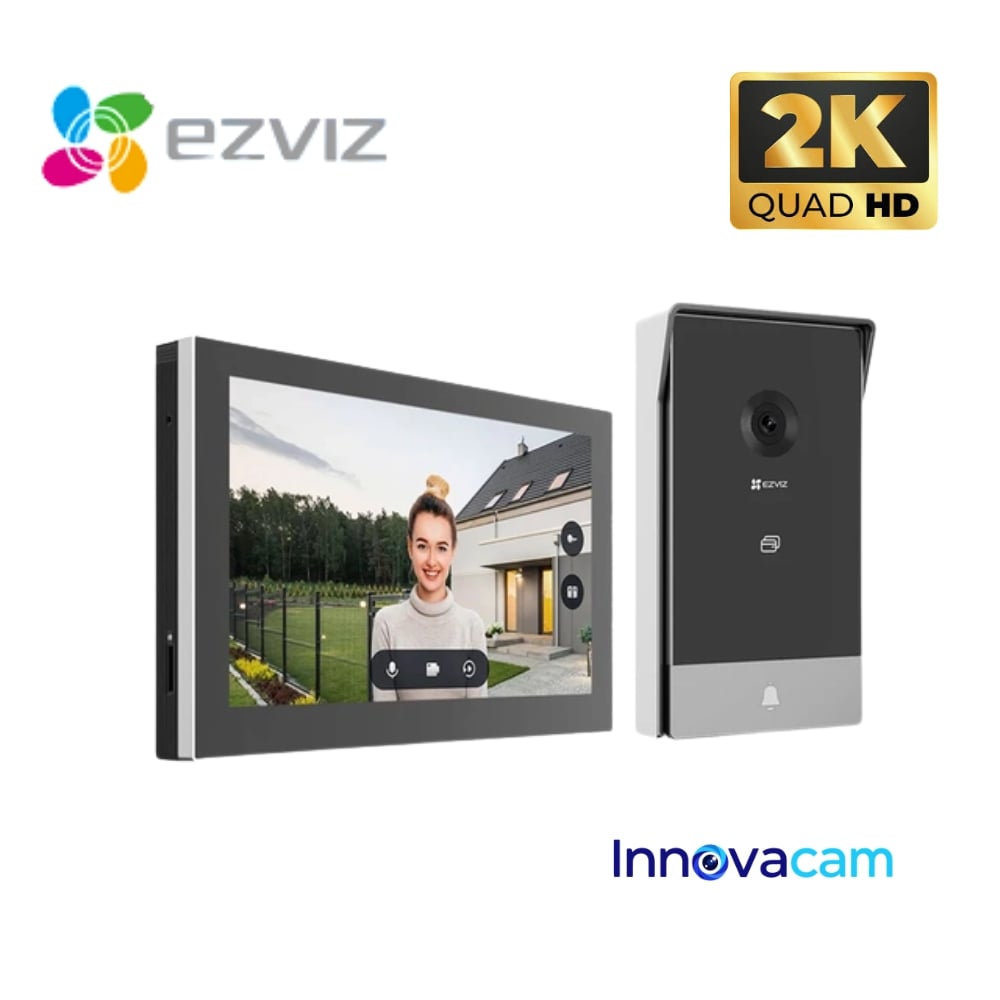 VIDEO PORTERO INTELIGENTE EZVIZ HP7 2K CON PANTALLA TÁCTIL 7 PULGADAS - 1