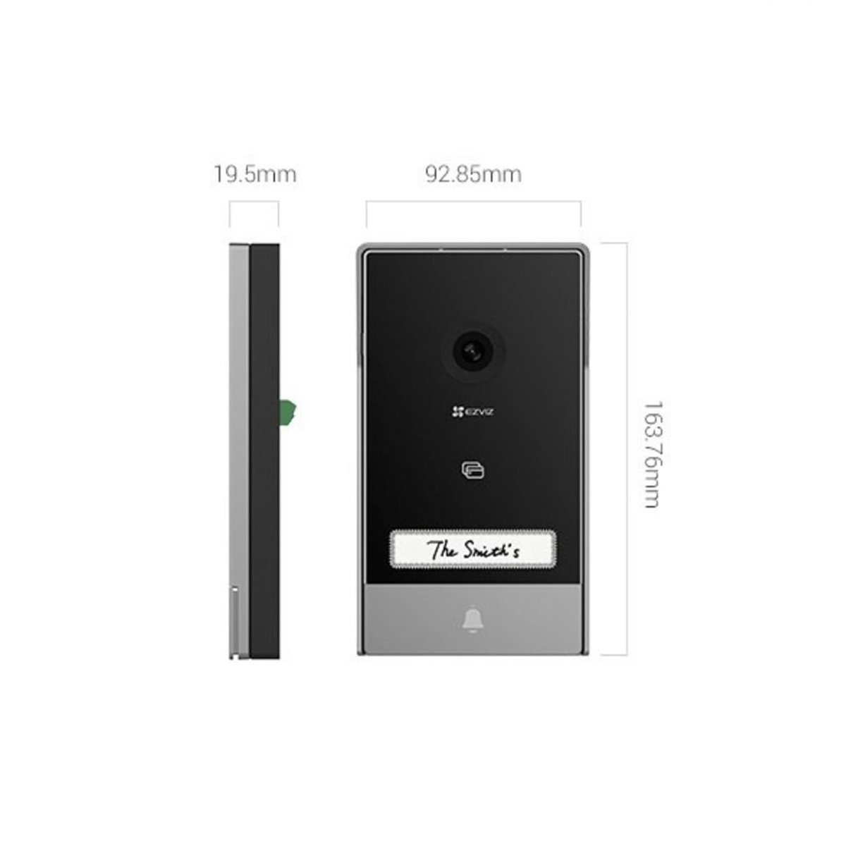 VIDEO PORTERO INTELIGENTE EZVIZ HP7 2K CON PANTALLA TÁCTIL 7 PULGADAS - 3