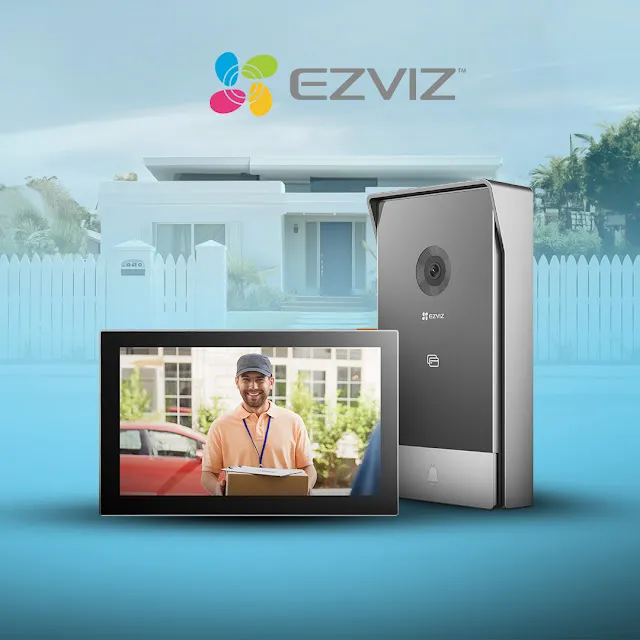 VIDEO PORTERO INTELIGENTE EZVIZ HP7 2K CON PANTALLA TÁCTIL 7 PULGADAS - 4