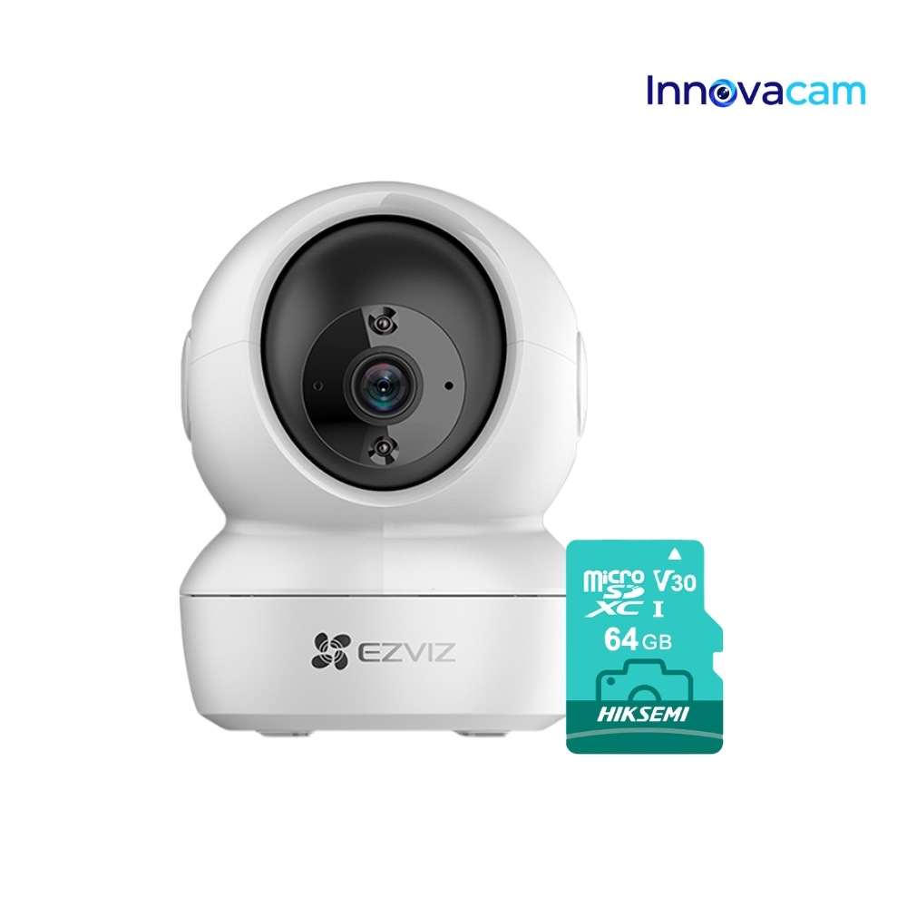 CARA EZVIZ WUFI 2MPX H6C 360 VISION IR10M