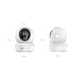 CÁMARA DE SEGURIDAD EZVIZ H6C 1080P WIFI INTERIOR 360 GRADOS AUDIO BIDIRECCIONAL + MEMORIA 64GB HIKVISION - 3