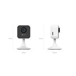 KIT DE 2 CÁMARA DE SEGURIDAD WIFI H1C FULL HD + MICRO SD 64GB PARA INTERIORES EZVIZ - 3