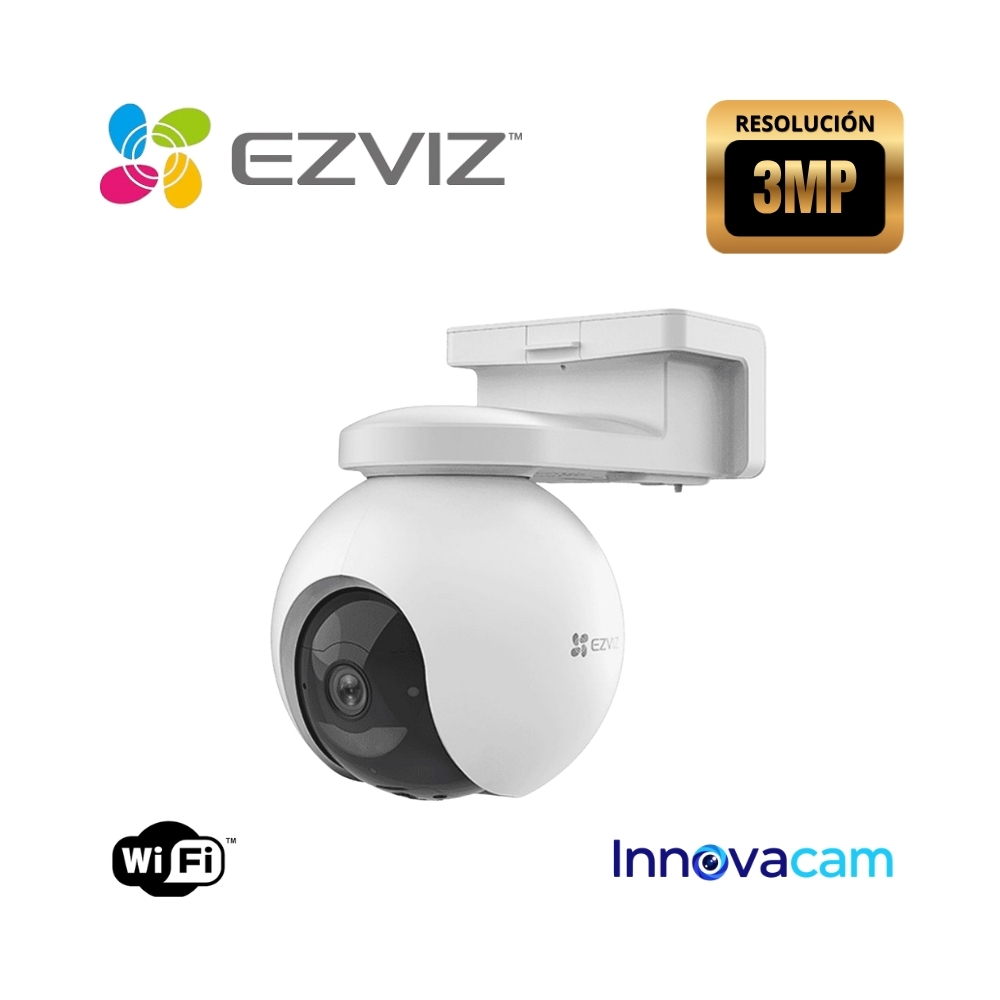 CÁMARA SEGURIDAD EZVIZ EB8 4G + PANEL SOLAR EXTERIOR EB8 4G CALIDAD - 1