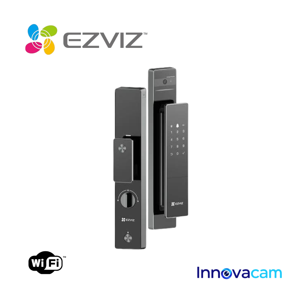 CERRADURA INTELIGENTE EZVIZ DL50 BIOMÉTRICA WIFI SMART LOCK - 1