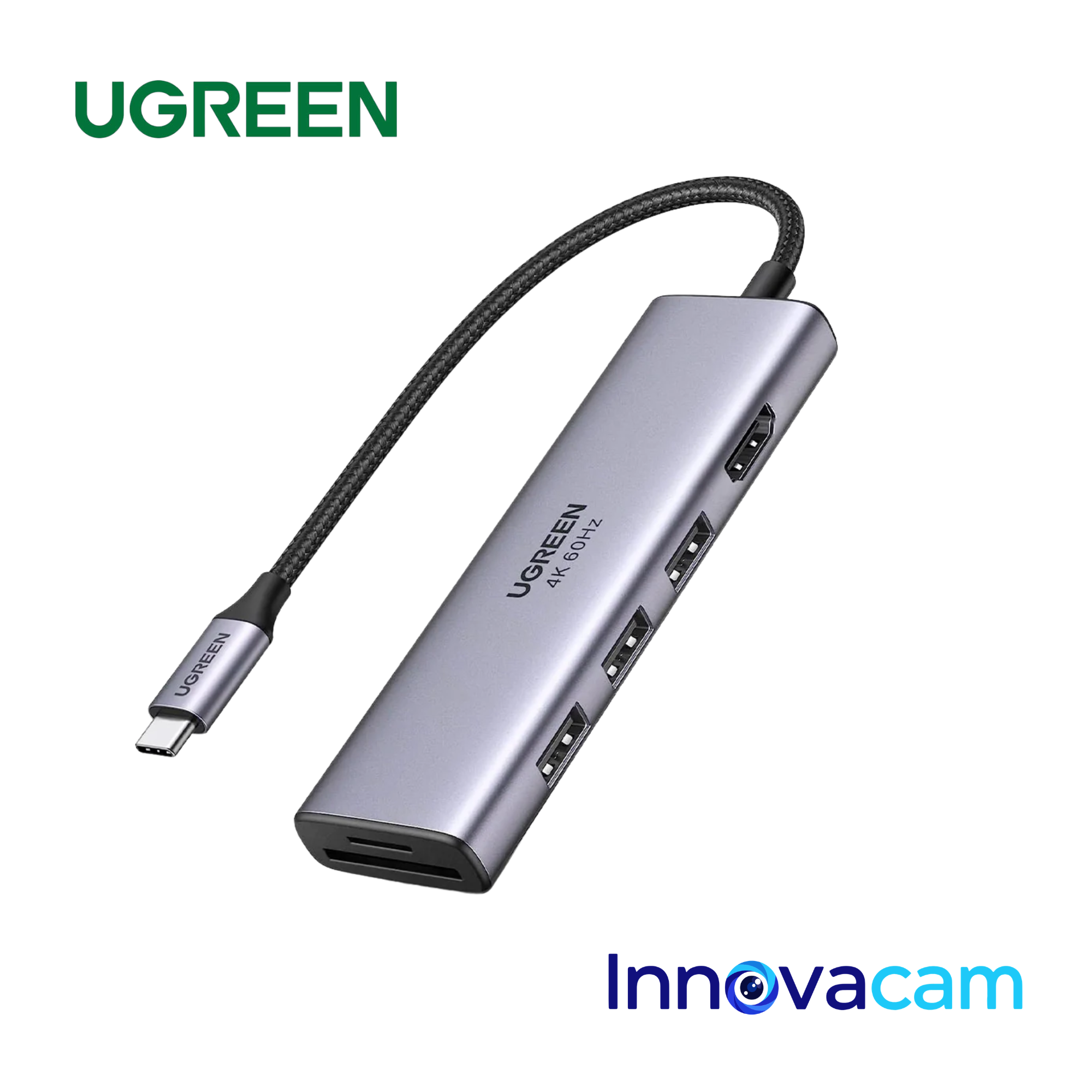 ADAPTADOR USB-C UGREEN 6-IN -1 CM511 - 1