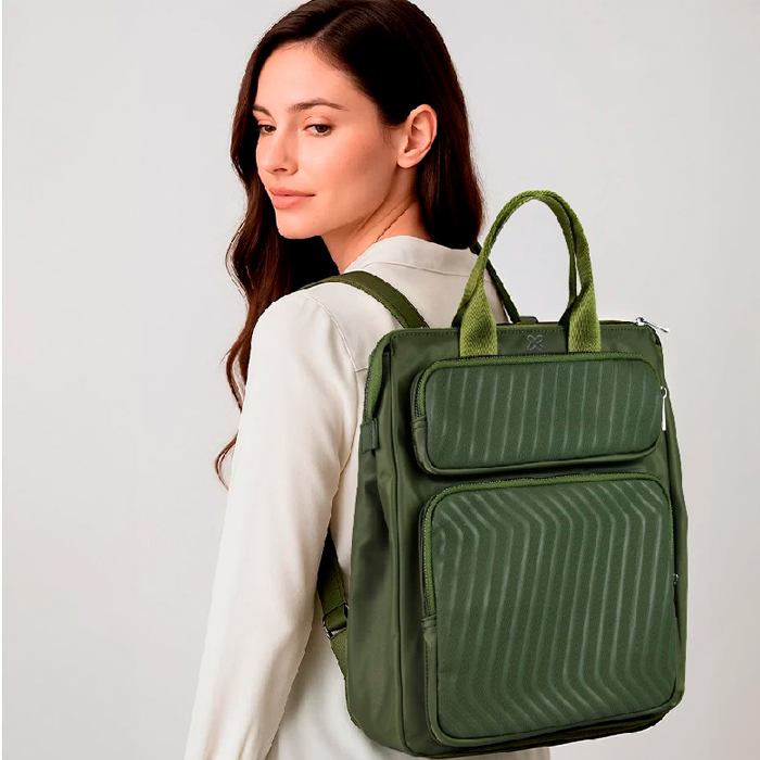 MOCHILA KLIPXTREME EVA PARA DAMA HASTA 15.6' VERDE KNB-750 - 2