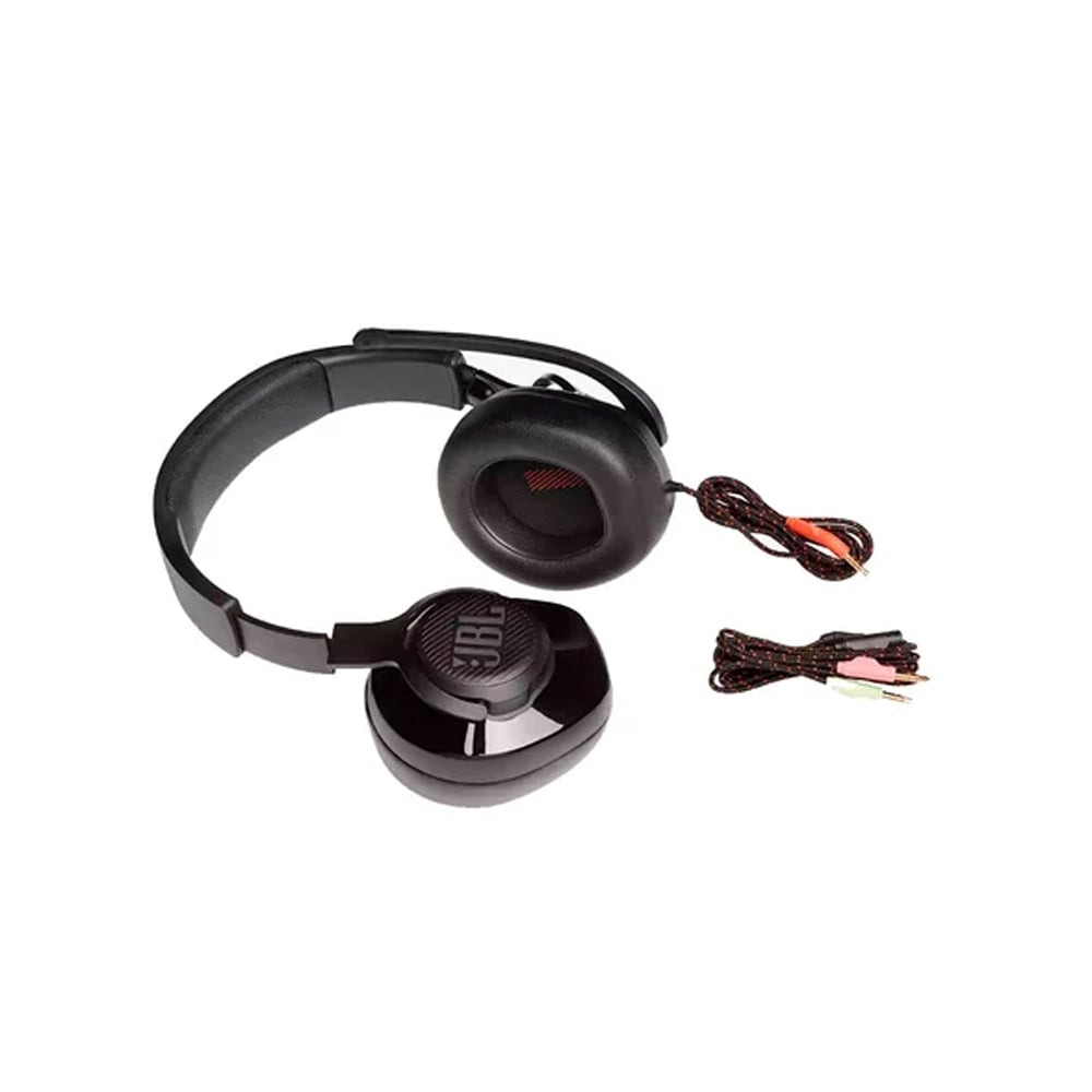 AUDÍFONO GAMING JBL QUANTUM 200 CABLEADO 3.5MM CON MICRÓFONO BLACK - 4
