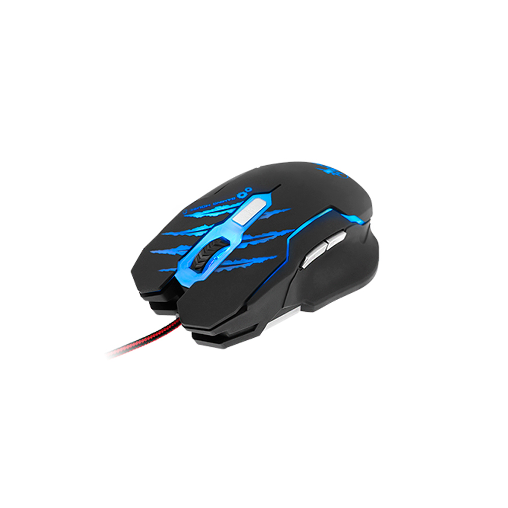 MOUSE GAMER XTECH LETHAL HAZE XTM-610 ILUMINACIÓN LED USB - 1