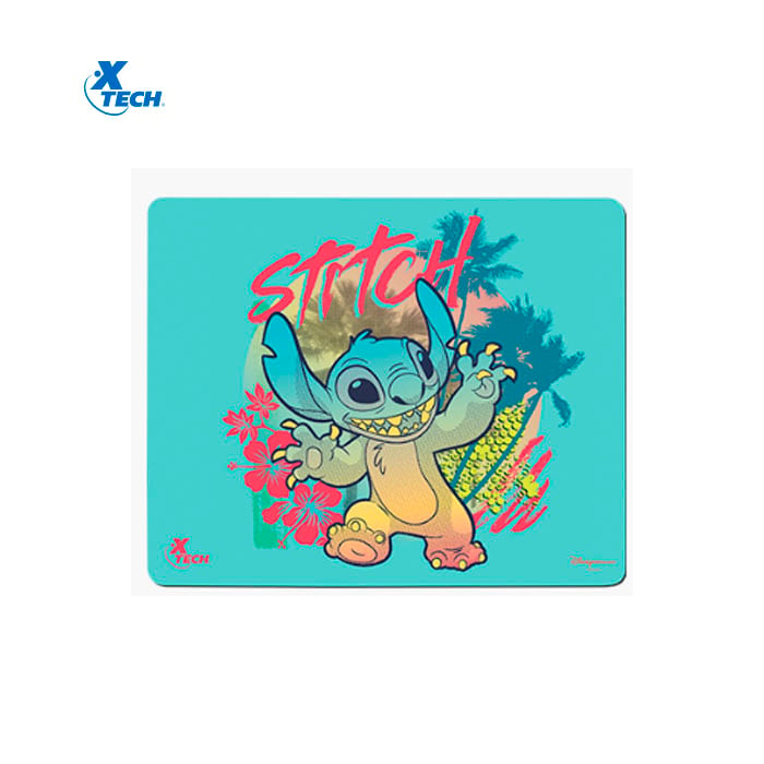 MOUSE PAD DISNEY STITCH XTECH ANTIDESLIZANTE AZUL XTA-D100ST-BL - 1