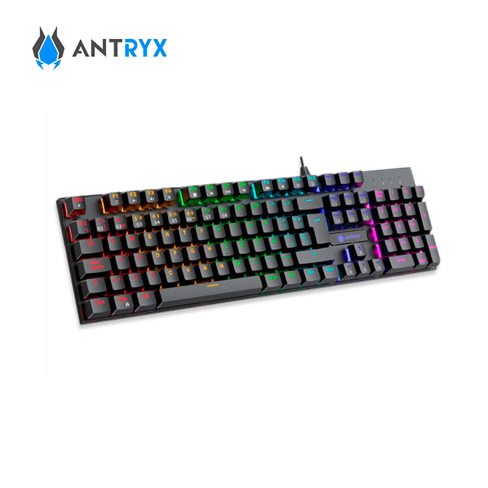 KIT GAMER ANTRYX X3 BLACK AGC-3100X3KBL-SP TECLADO MOUSE AUDIFONOS - 2