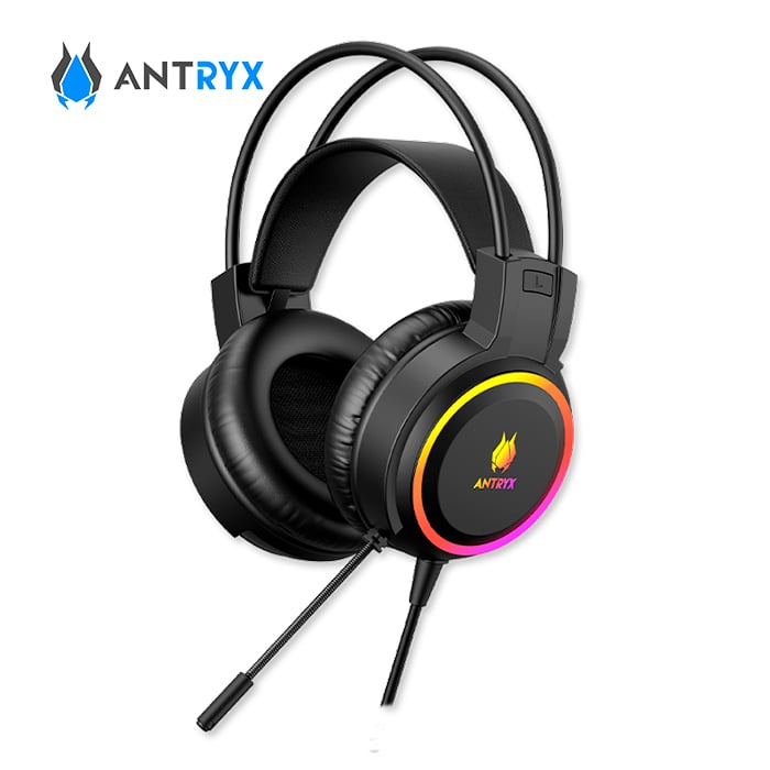 KIT GAMER ANTRYX X3 BLACK AGC-3100X3KBL-SP TECLADO MOUSE AUDIFONOS - 4